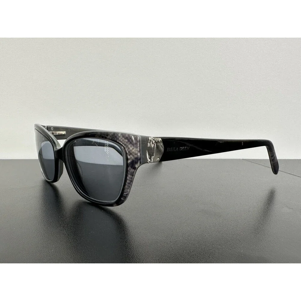 Paula Deen Eyewear PD862-1 54-16-140 Gray & Black Snake Pattern Frames (C3-16)